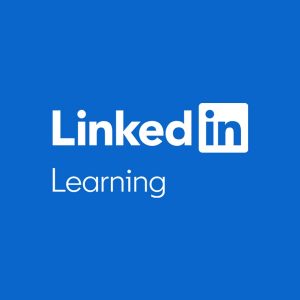 Button to link to the LinkedIn Learning service.