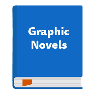 Link to catalog to search for New Youth Graphic Novel books.