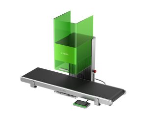 Xtool F1Ultra 3D laser engraver with conveyor
